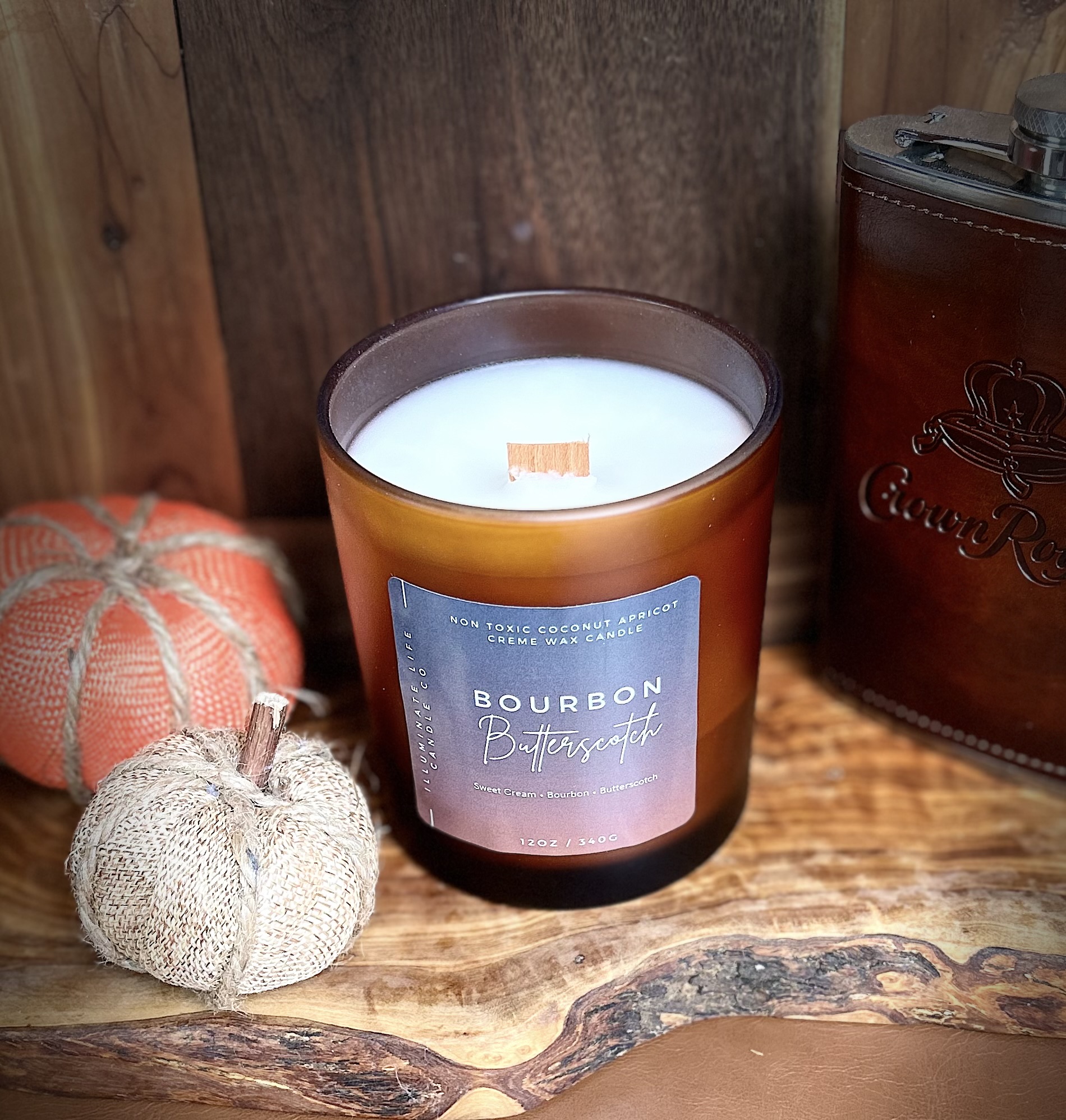 Bourbon Butterscotch candle