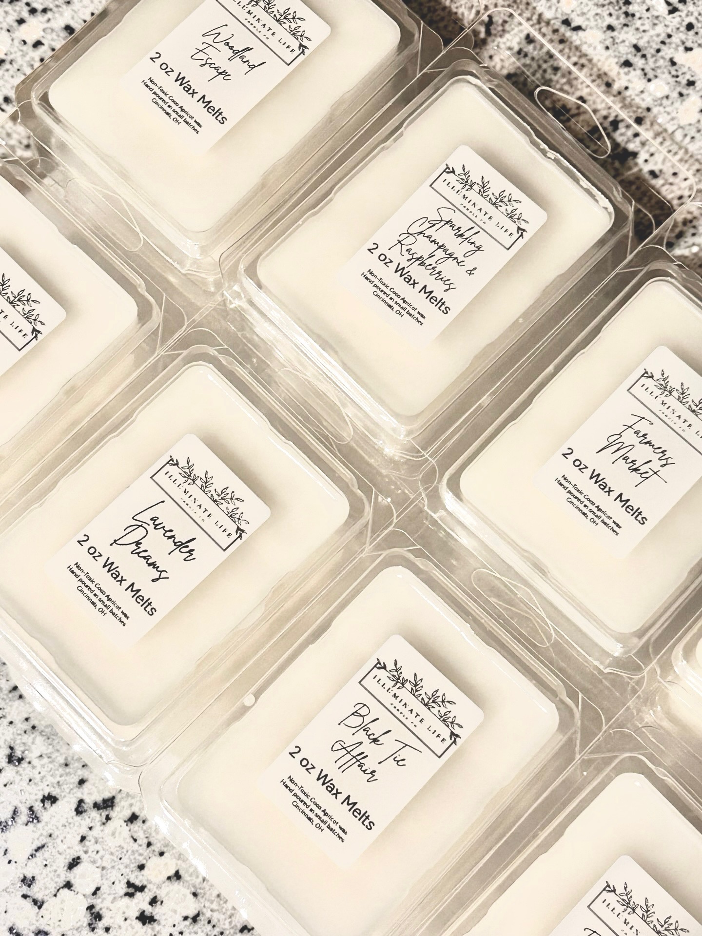 Wax Melts candle, full jar